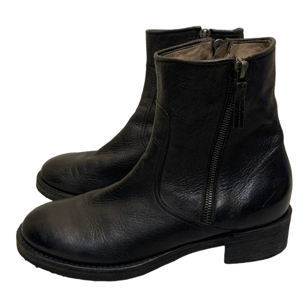 Laboratorigarbo Black Leather Boot